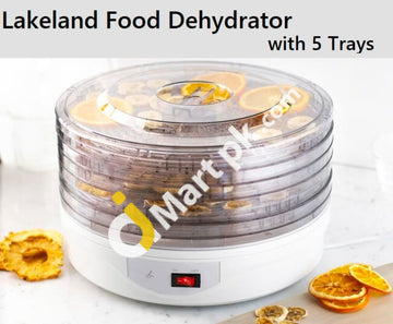 Food Dehydrator By Lakeland With 5 Removable Transparent Drying Trays - Imported From Uk